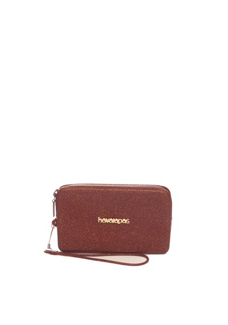 Mini pochette glitter amaranto HAVAIANAS | 4147273MINI GLITTER-9339